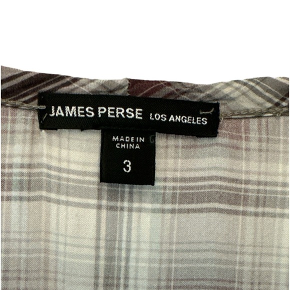 James Perse oversized woven S/S woven top - Picture 5 of 6